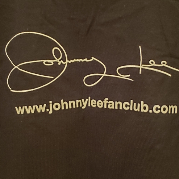 Vtg Autographed Signed Johnny Lee T-Shirt 3/03/12 - Picture 8 of 8